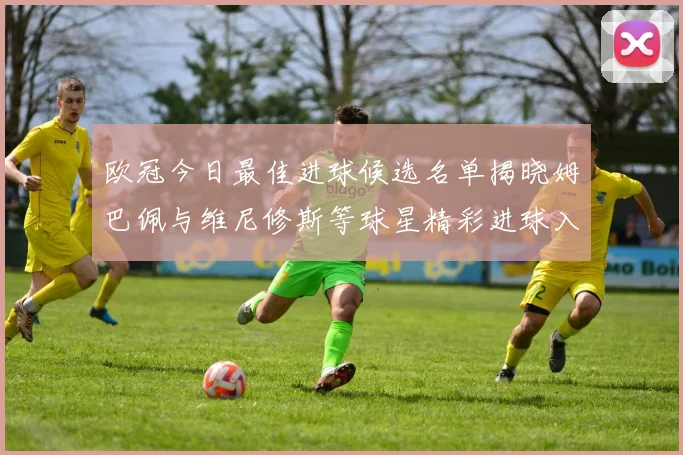 欧冠今日最佳进球候选名单揭晓姆巴佩与维尼修斯等球星精彩进球入围